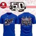 Washington Capitals 50th Anniversary 2025 Two Sided Shirt