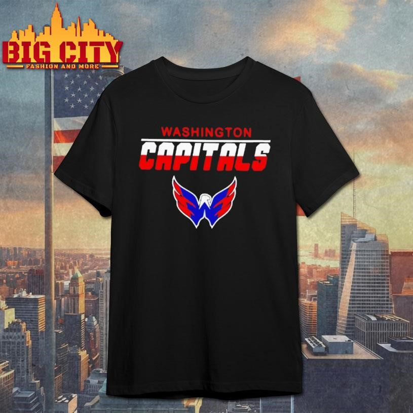 Washington Capitals Team Logo Youth Black Stylish Shirt