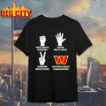Washington Commanders Nothing Beats Rock Beats Scissors Paper Beats Rock Scissors Beats Paper Shirt