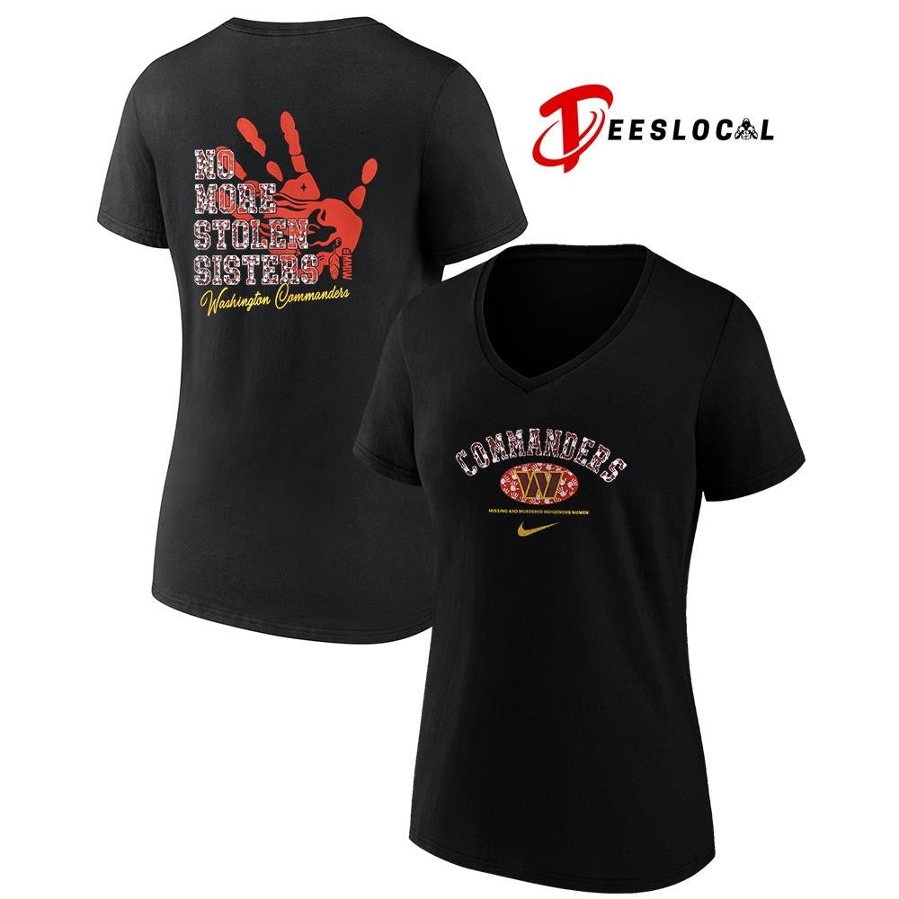 Washington Commanders missing and murdered indigenous women no more stolen sisters shirt