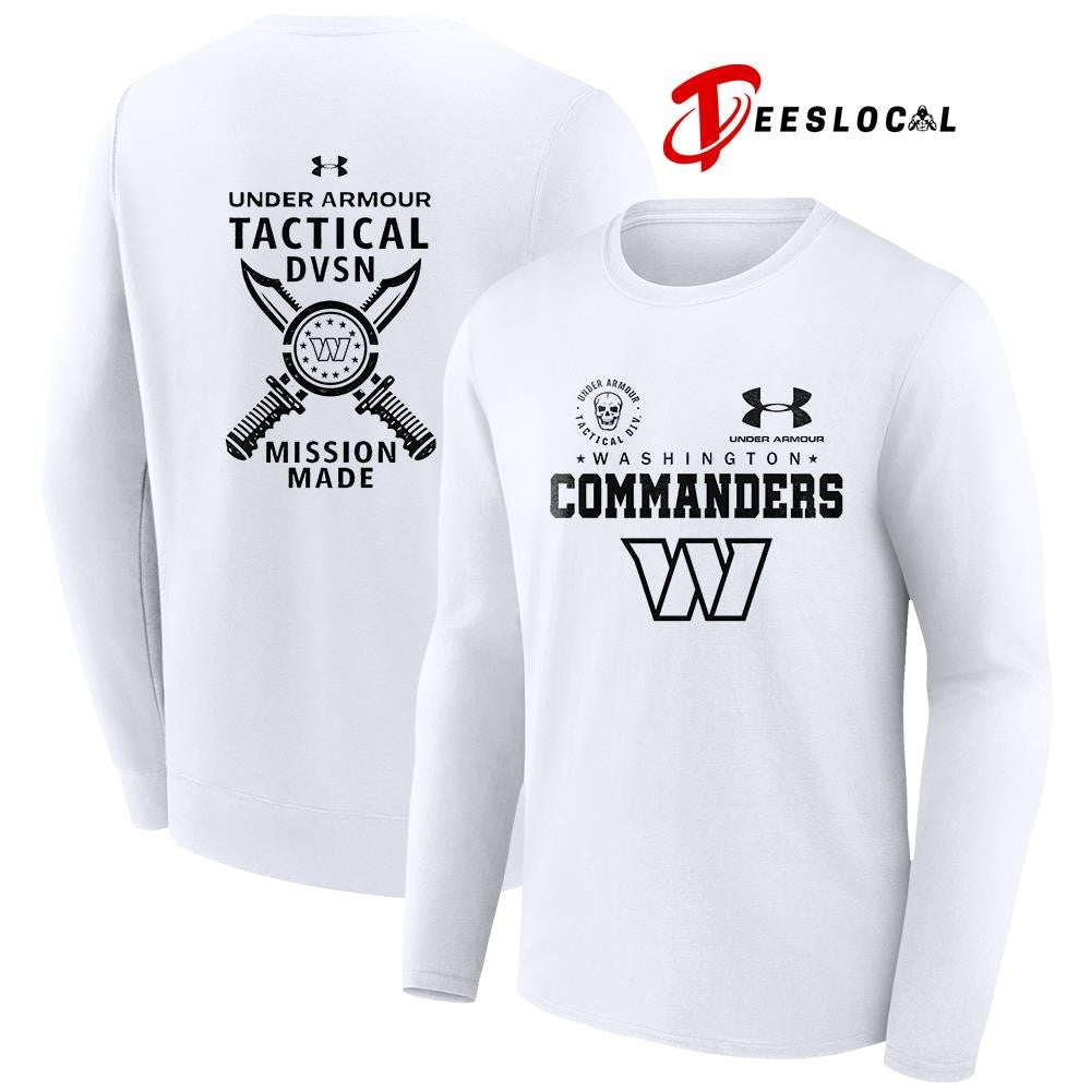 Washington Commanders x Tactical Under Armour mission made graphic shirt