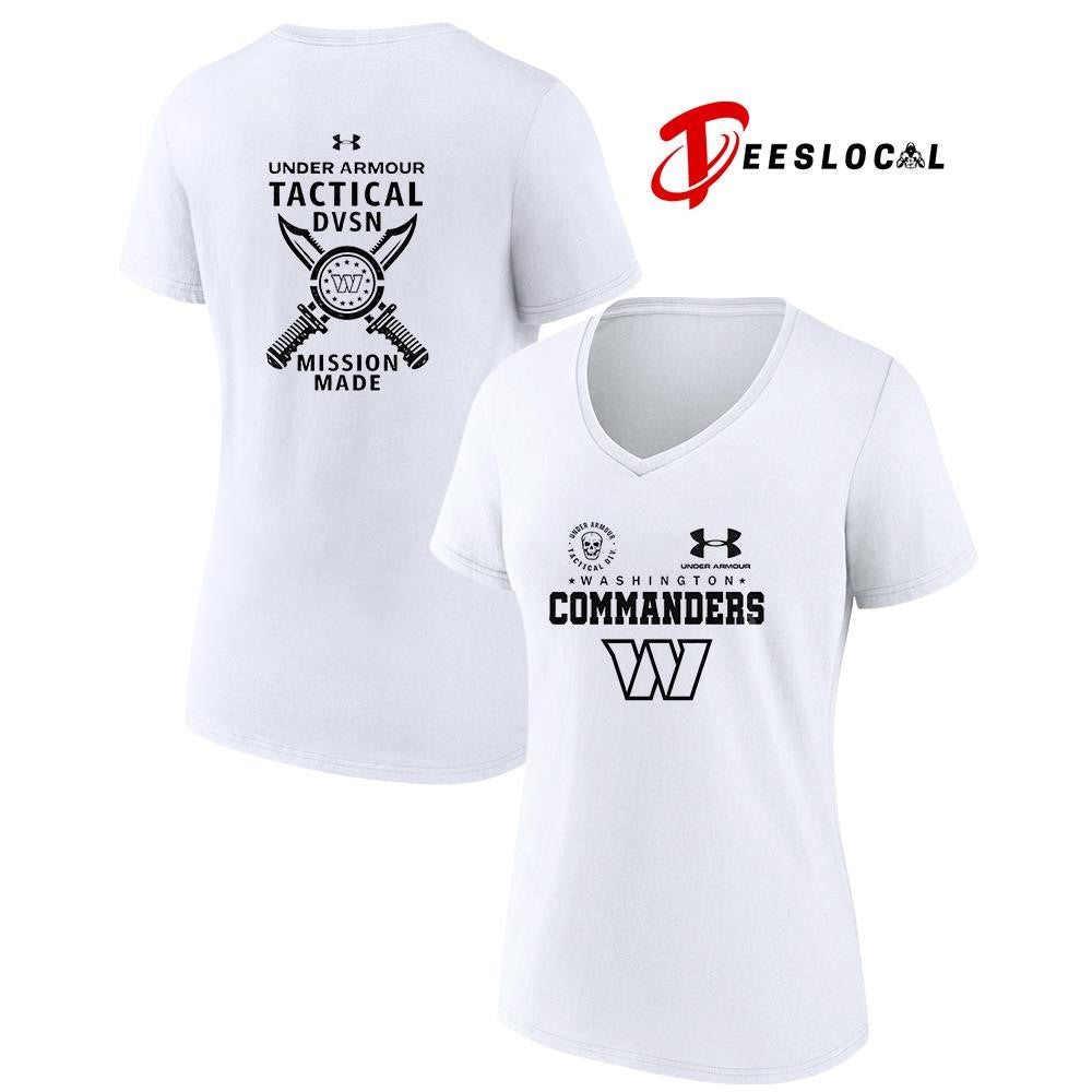 Washington Commanders x Tactical Under Armour mission made graphic shirt