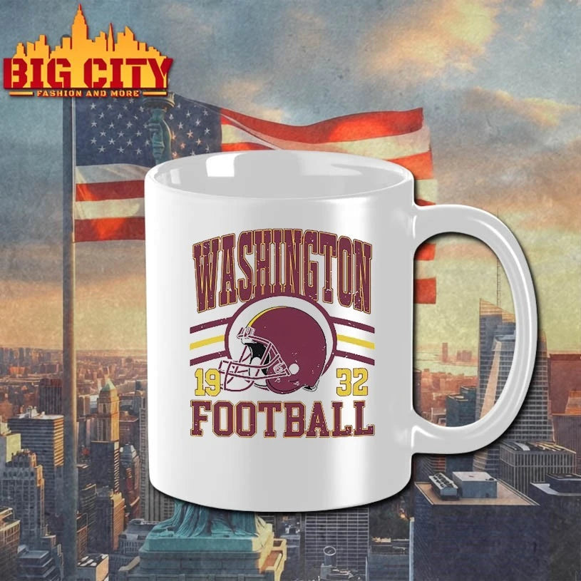 Washington Football Est 1932 helmet shirt