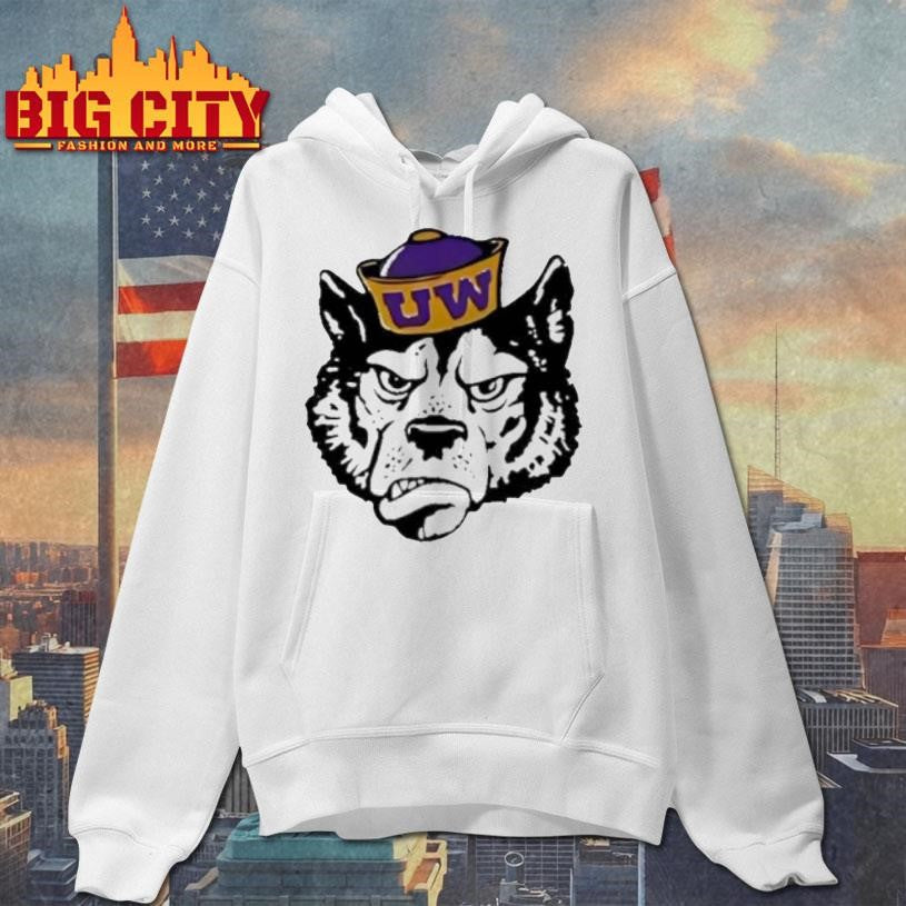 Washington Huskies Football Mascot Hat Uw Shirt