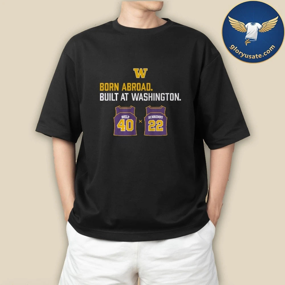 Washington Huskies Schrempf 22-Welp Duo40 Shirt