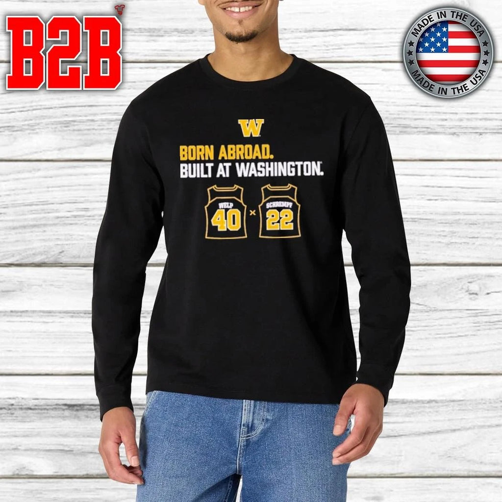 Washington Huskies Schrempf-Welp Duo Shirt