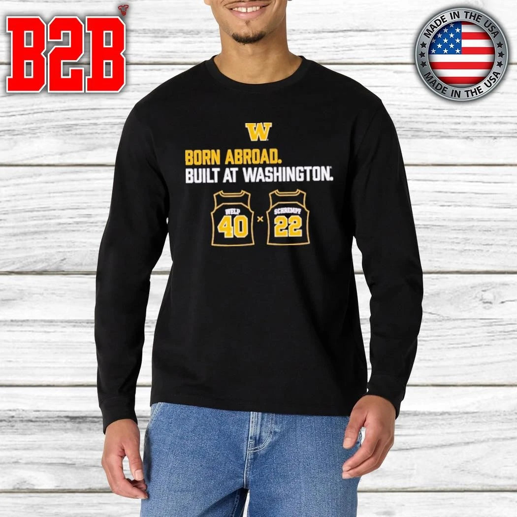Washington Huskies Schrempf-Welp Duo Shirt