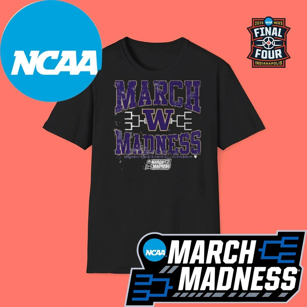 Washington Huskies WBB 2026 NCAA Women’s Basketball Championship March Madness Logo Shirt
