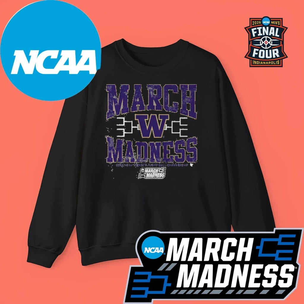 Washington Huskies WBB 2026 NCAA Women’s Basketball Championship March Madness Logo Shirt