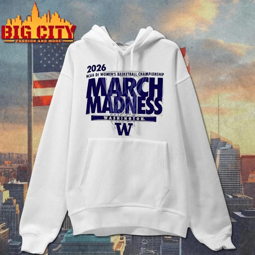 Washington Huskies Womens Basketball Ncaa Di Championship March Madness 2026 Shirt