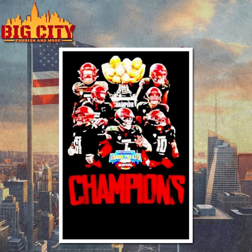 Washington State Cougars Idaho Potato Bowl Champions Shirt