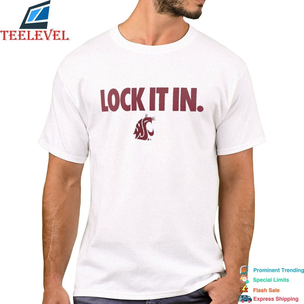 Washington State Cougars Lock It In T-Shirt