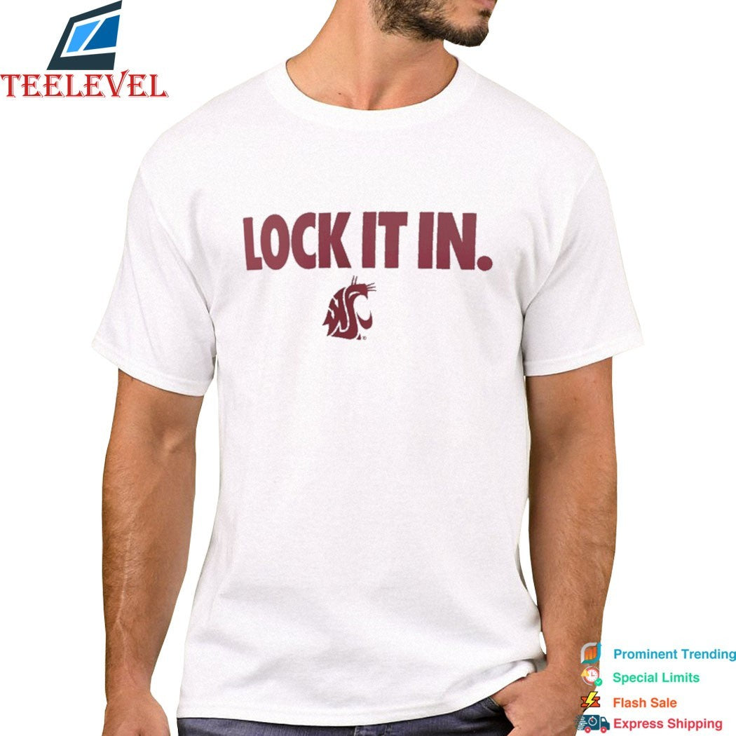 Washington State Cougars Lock It In T-Shirt