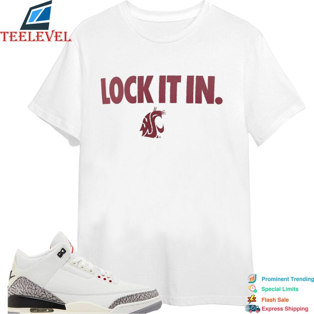 Washington State Cougars Lock It In T-Shirt