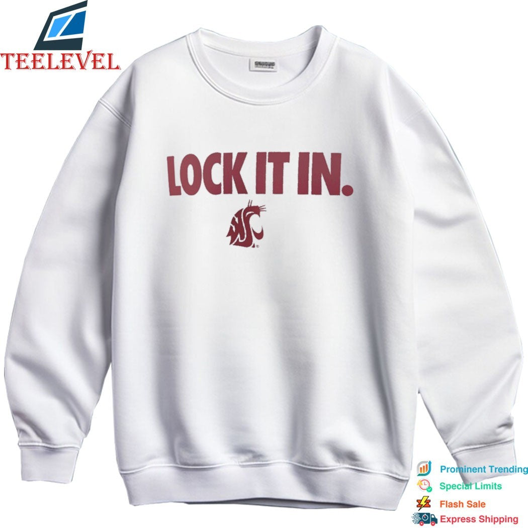 Washington State Cougars Lock It In T-Shirt