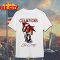 Washington State Cougars Ncaa 2025 Idaho Potato Bowl Champions Go Cougs Mascot Shirt