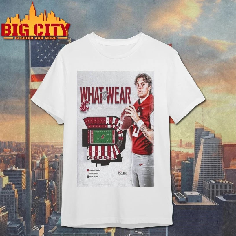 Washington State Football 2025 shirt