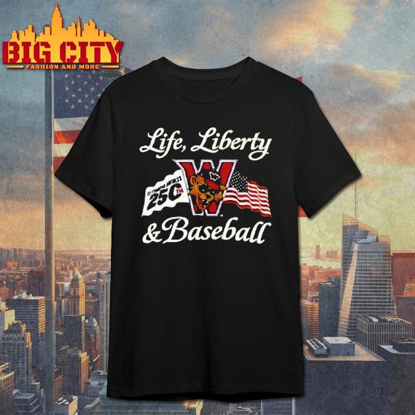 Washington Wild Things Life Liberty And Baseball Shirt
