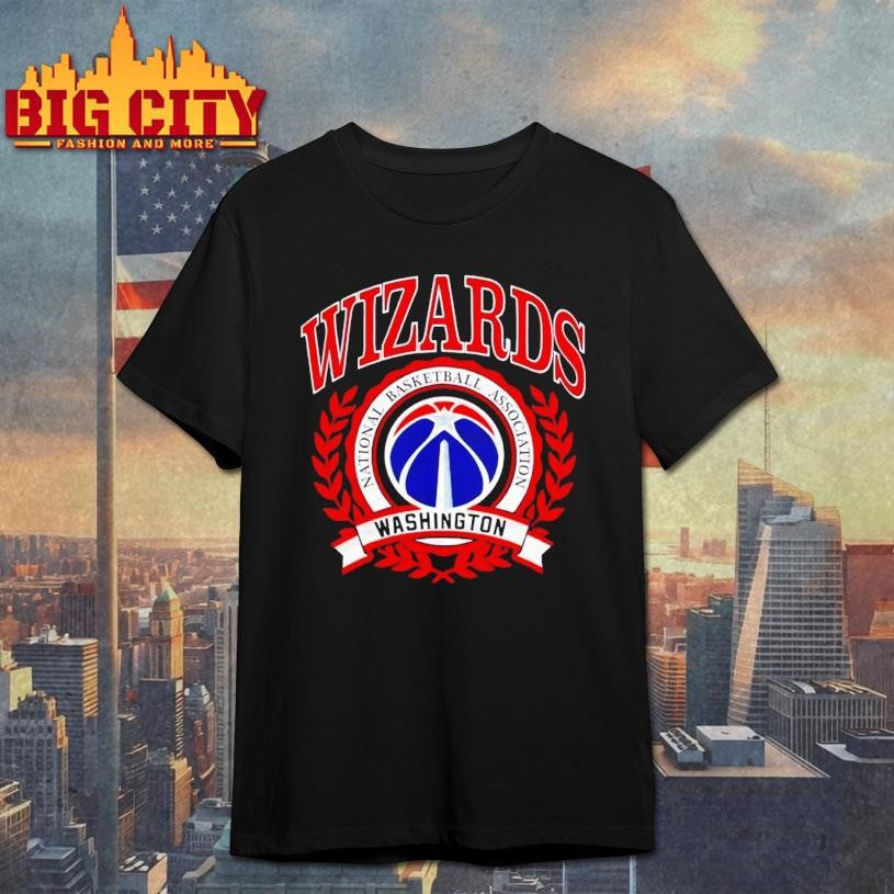 Washington Wizards Basketball Nba Crest Logo Shirt
