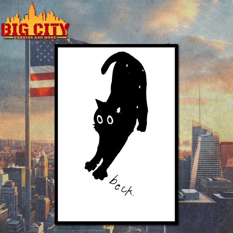 Wave To Earth Beck Cat Shirt