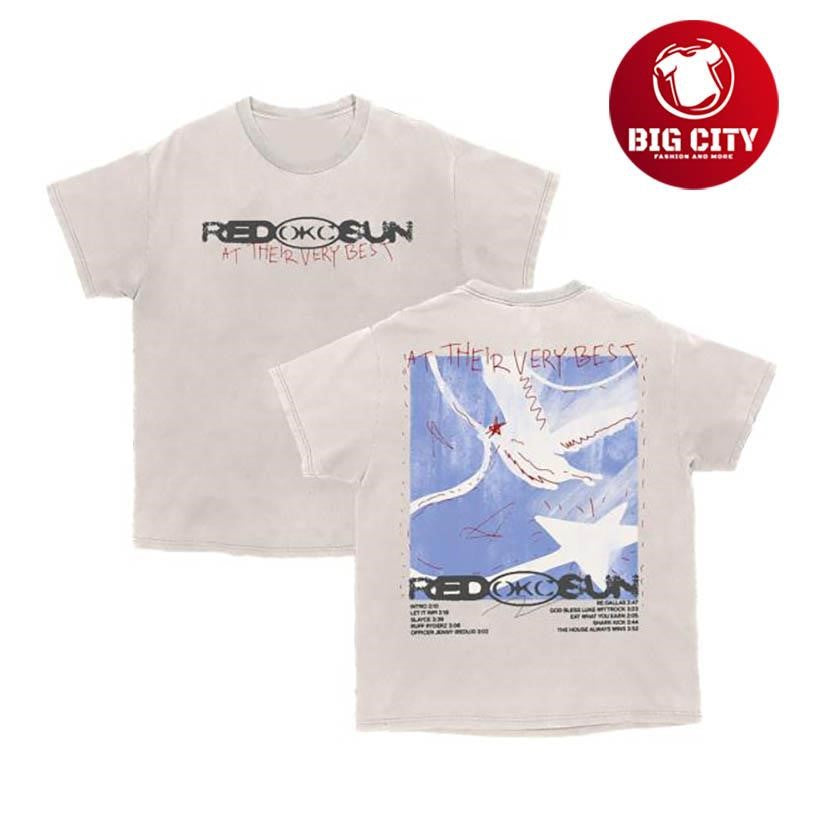 Wax Bodega Red Sun Okc Two Sided Shirt