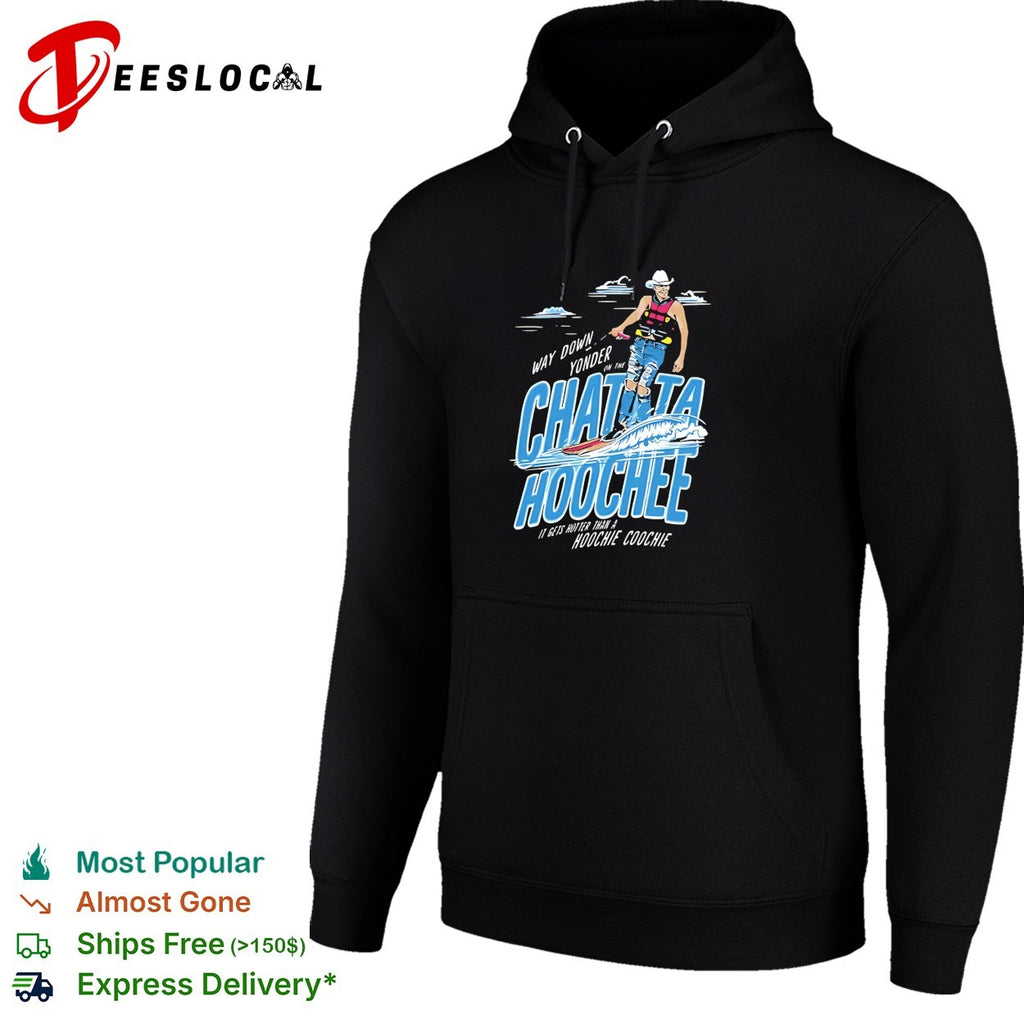 Way down yonder on the Chattahoochee water ski shirt
