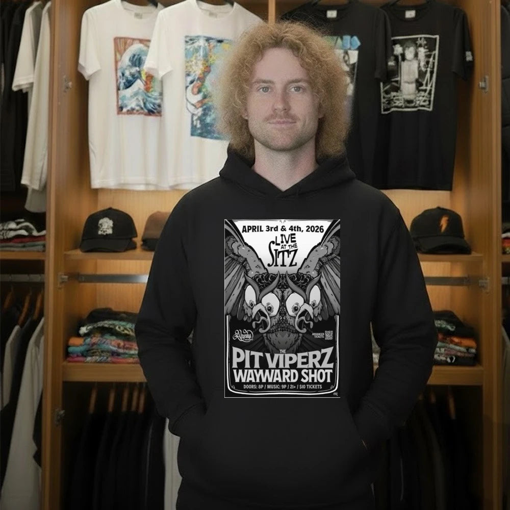 Wayward Shot April 3-4 2026 Live at the Sitz Show Poster Shirt