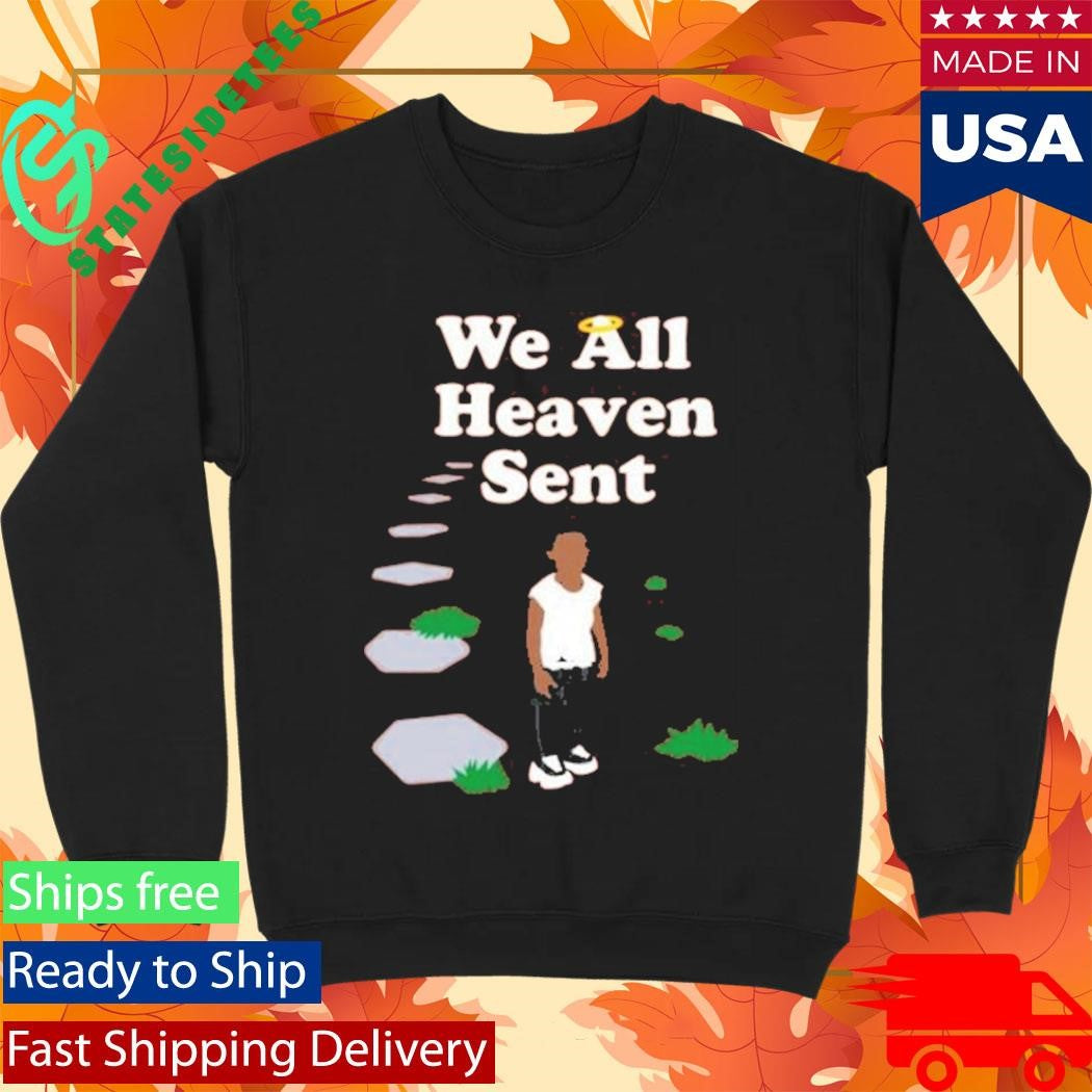 We All Heaven Sent Brown Shirt