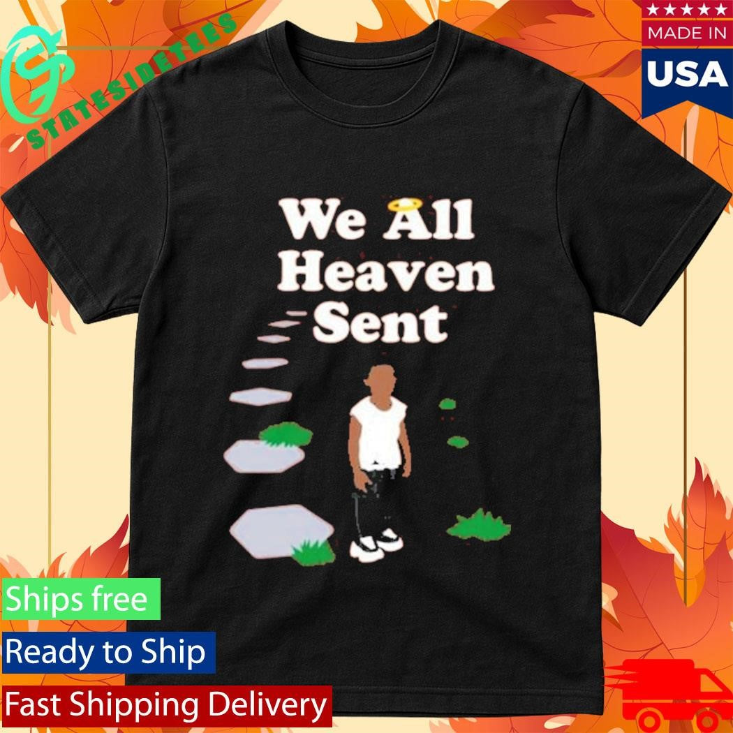 We All Heaven Sent Brown Shirt