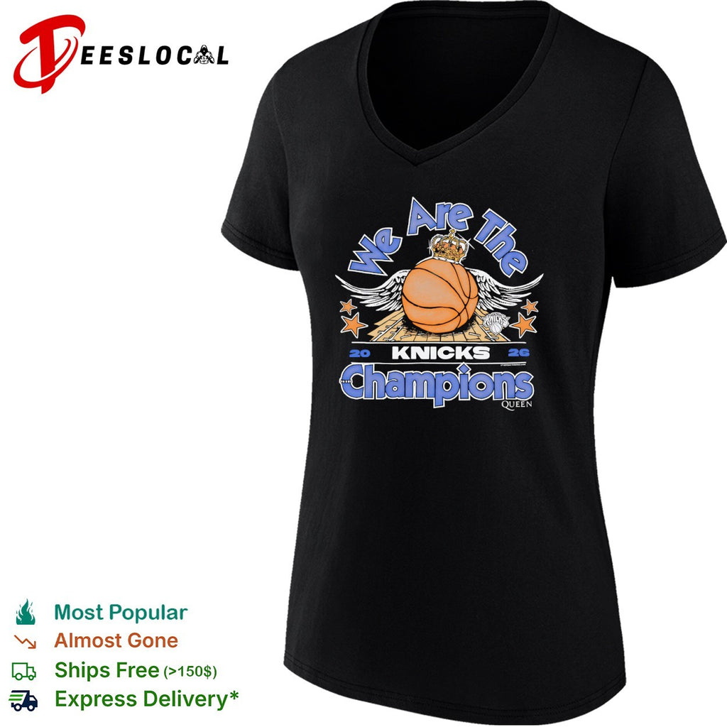 We Are the New York Knicks Champions 2026 Queen Basketball style Rock Band shirt