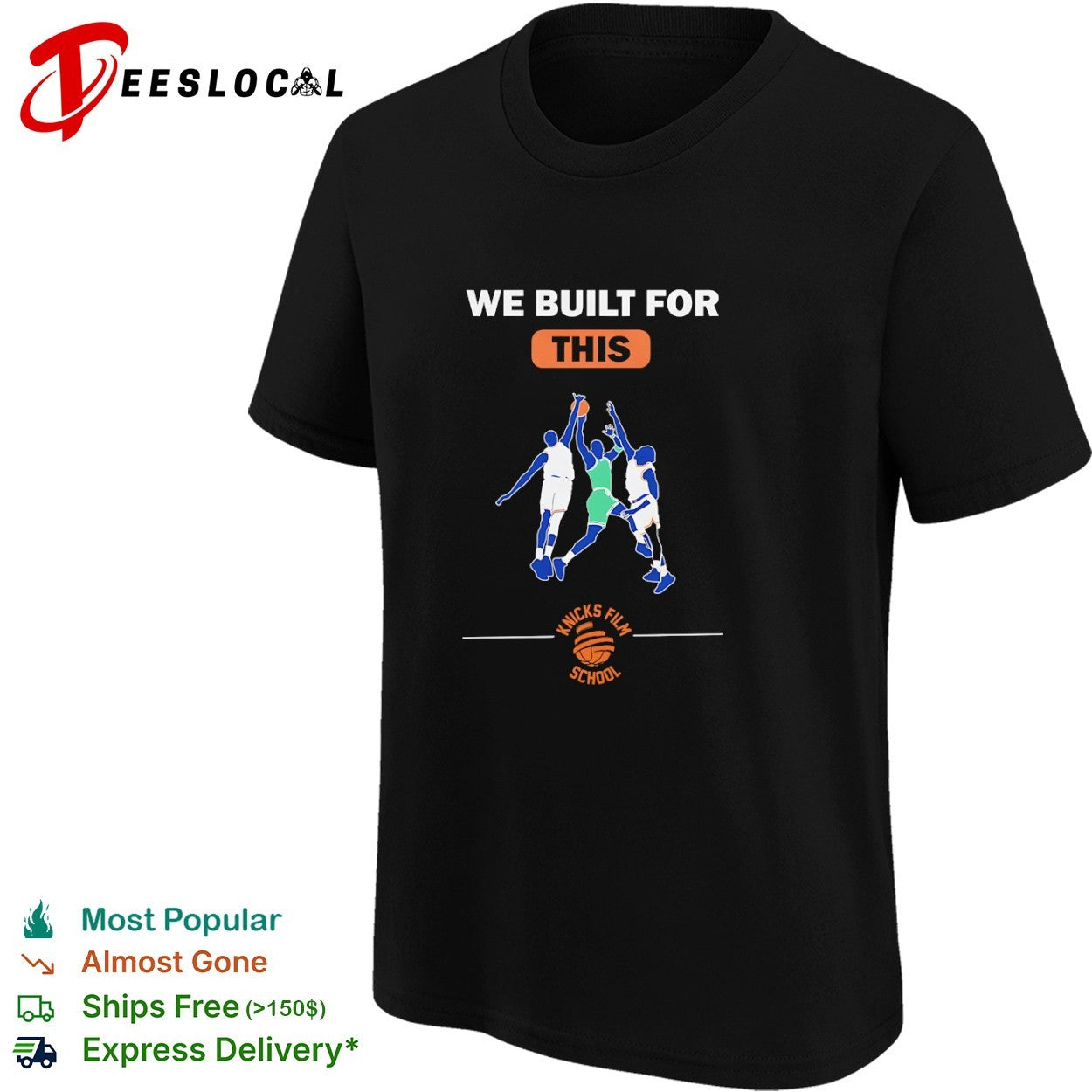 We Built for This Knicks Film School shirt