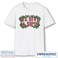 We Give A Shit Chicago Cubs Chicago Royal Blue Faithful Baseball shirt