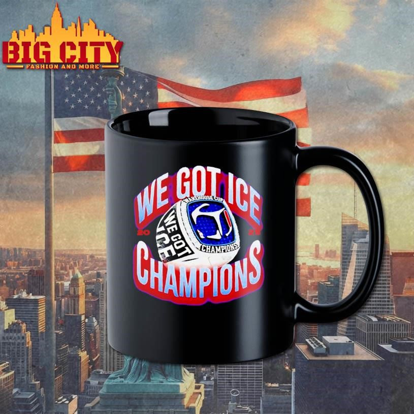 We Got Ice Champions Warehouse Cup Rings 2025 Shirt