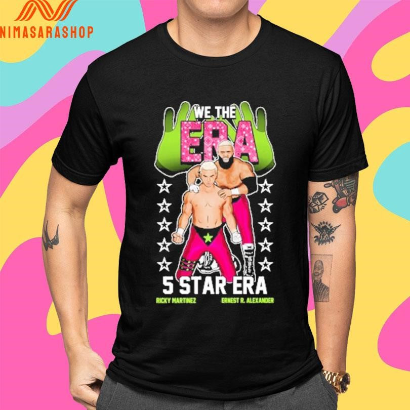 We The Are 5 Star Era Ricky Martinez Ernest R Alexander 2026 Shirts