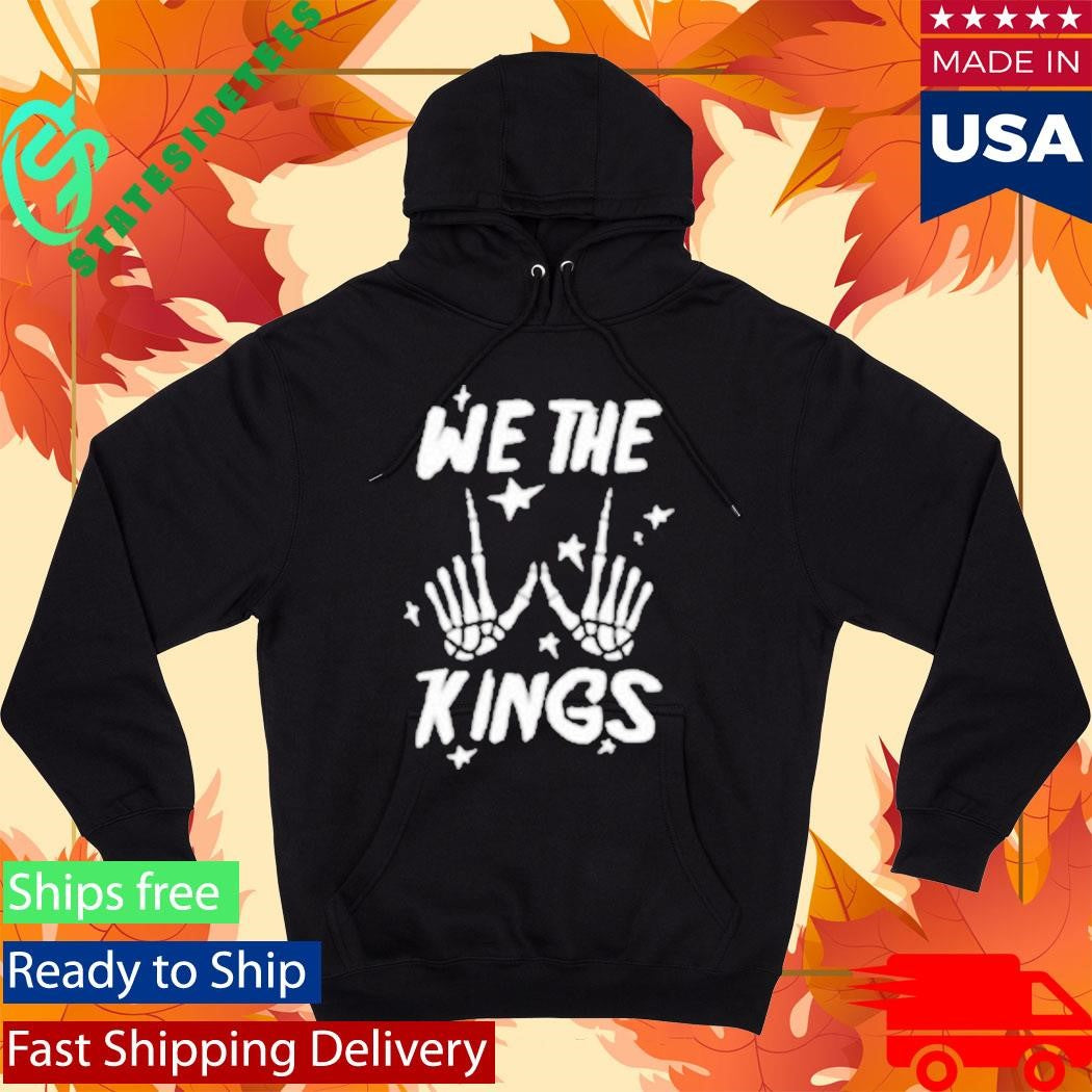 We The Kings Skeleton Hands Shirt