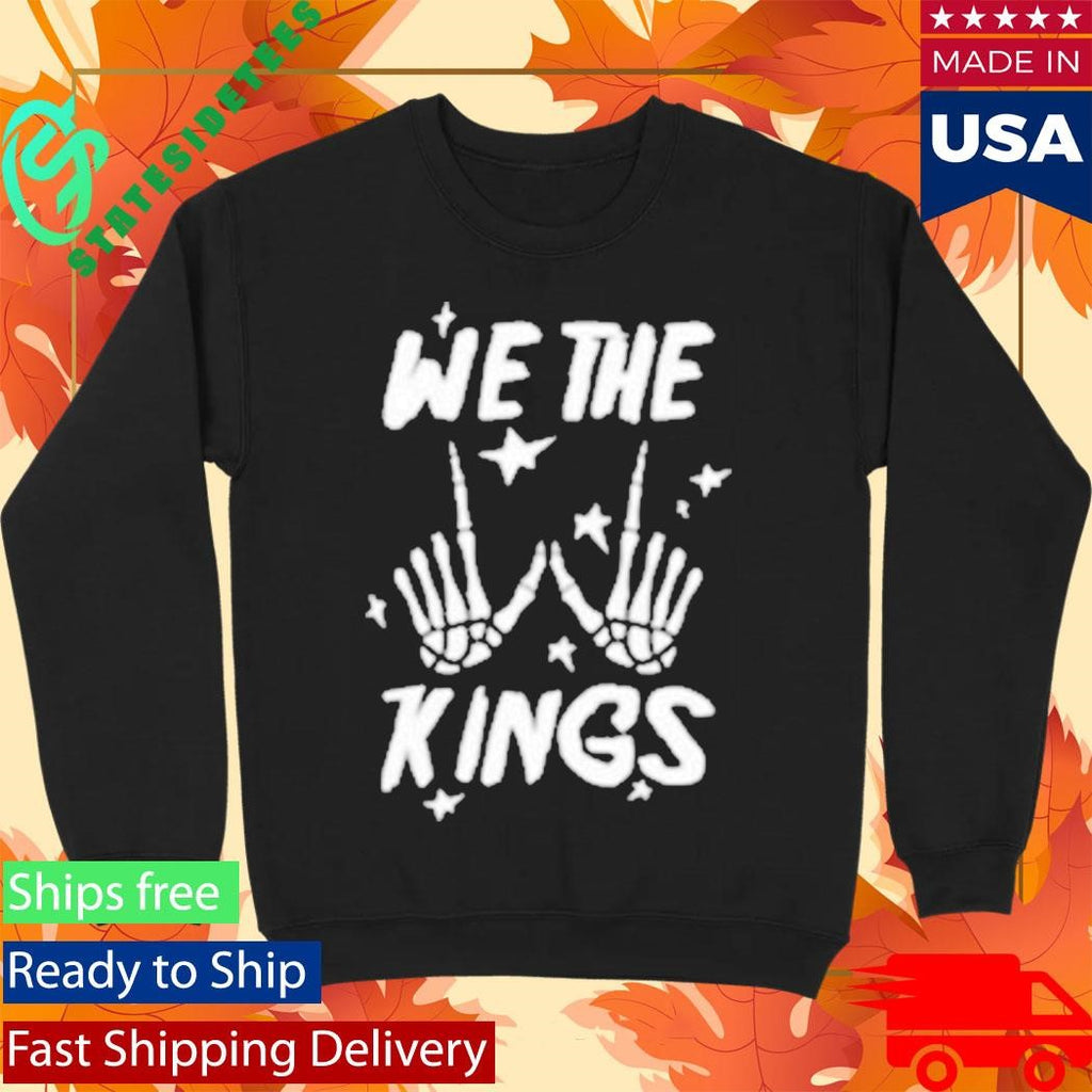 We The Kings Skeleton Hands Shirt