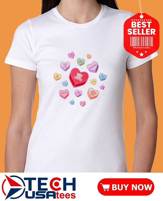 Weber State Wildcats Sweet Talk Valentine’s Day shirt