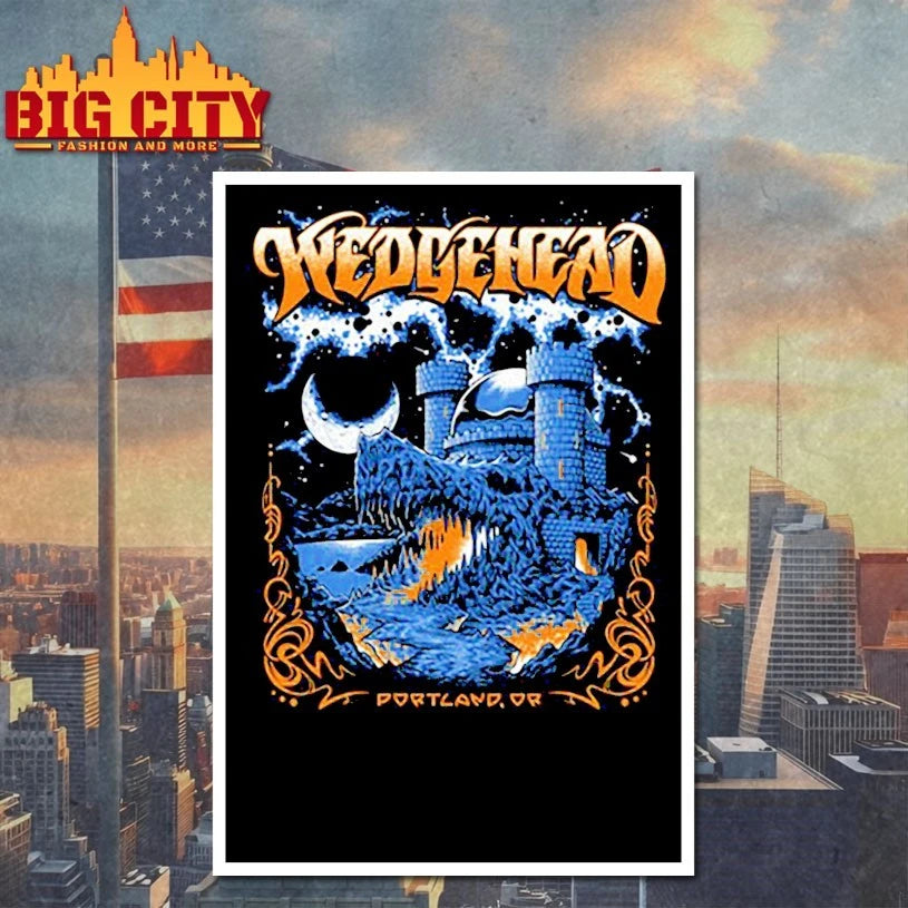 Wedgehead Castle Wedgeskull Portland Oregon 2025 Shirt