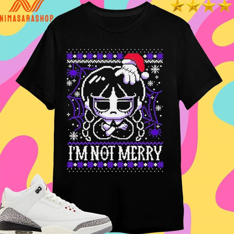 Wednesday I’m Not Merry Ugly Christmas 2025 Shirts