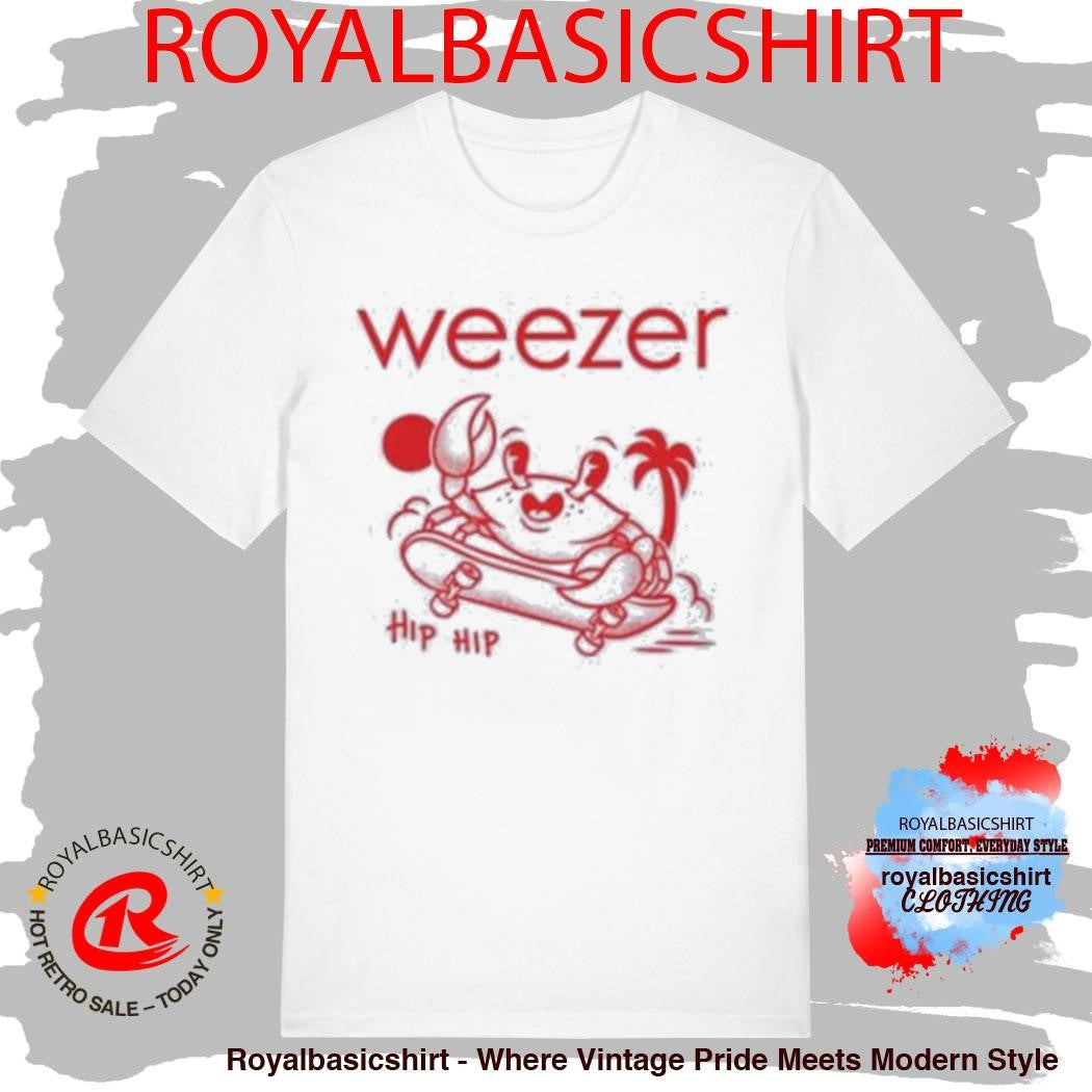 Weezer Crab Hip Hip T-Shirt