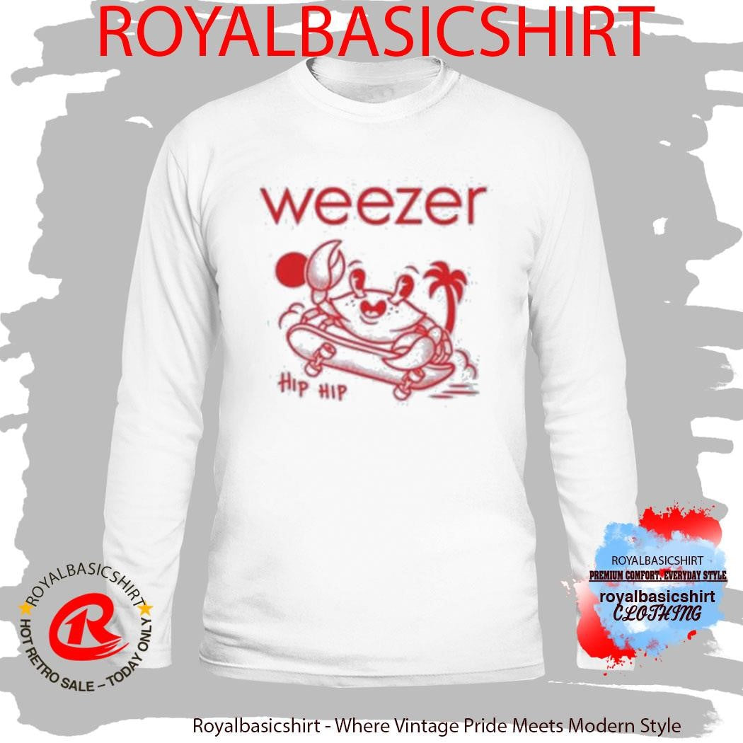 Weezer Crab Hip Hip T-Shirt