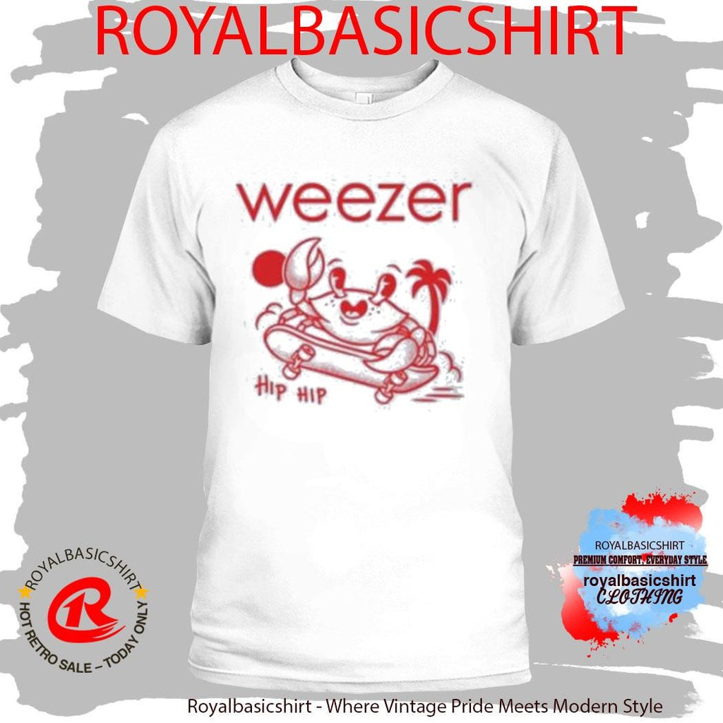 Weezer Crab Hip Hip T-Shirt