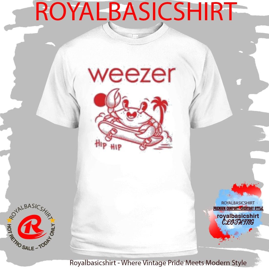 Weezer Crab Hip Hip T-Shirt