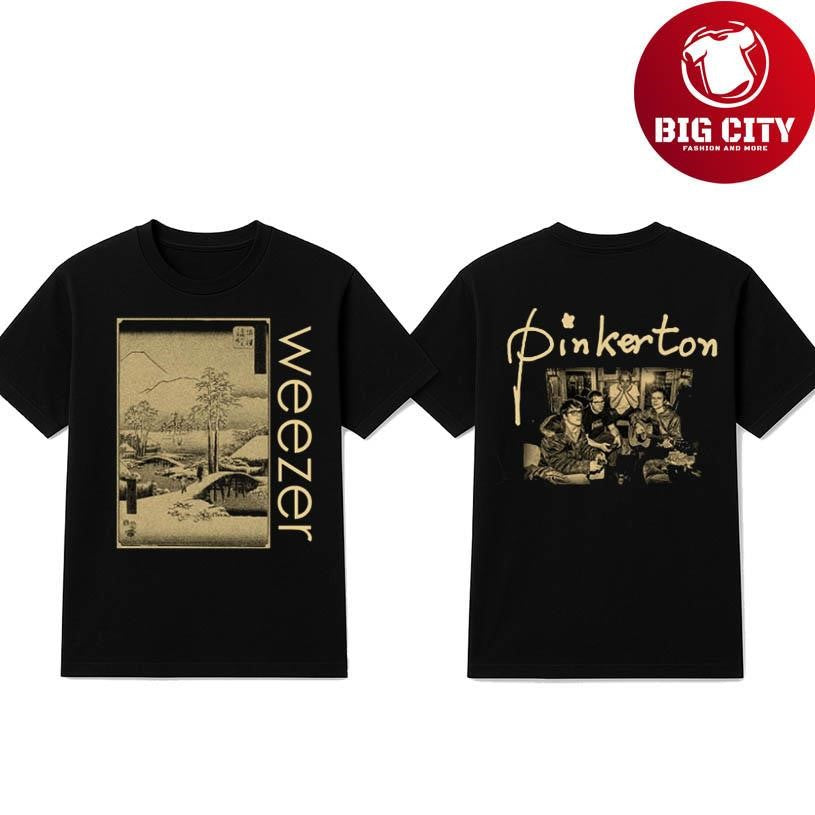 Weezer Merch Tee Pinkerton 2025 Two Sided Shirt