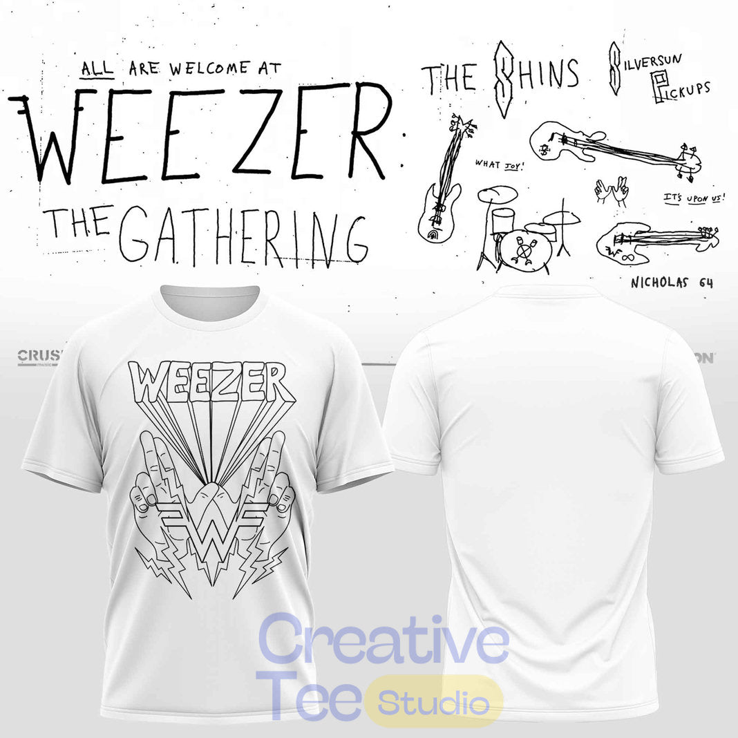Weezer The Gathering Tour T-Shirt