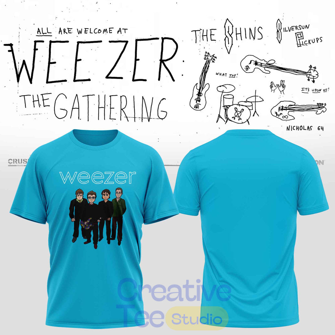 Weezer The Gathering Tour T-Shirt