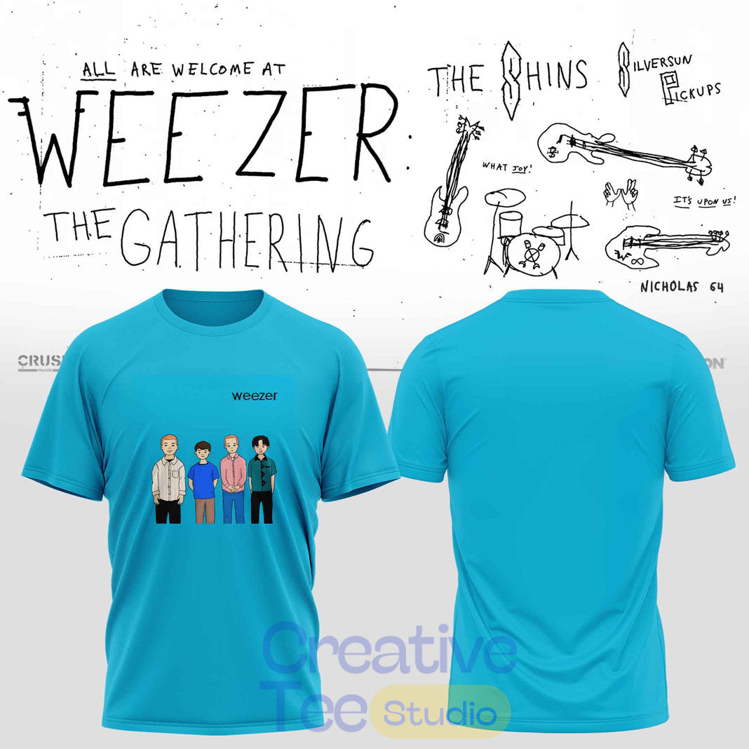 Weezer The Gathering Tour T-Shirt