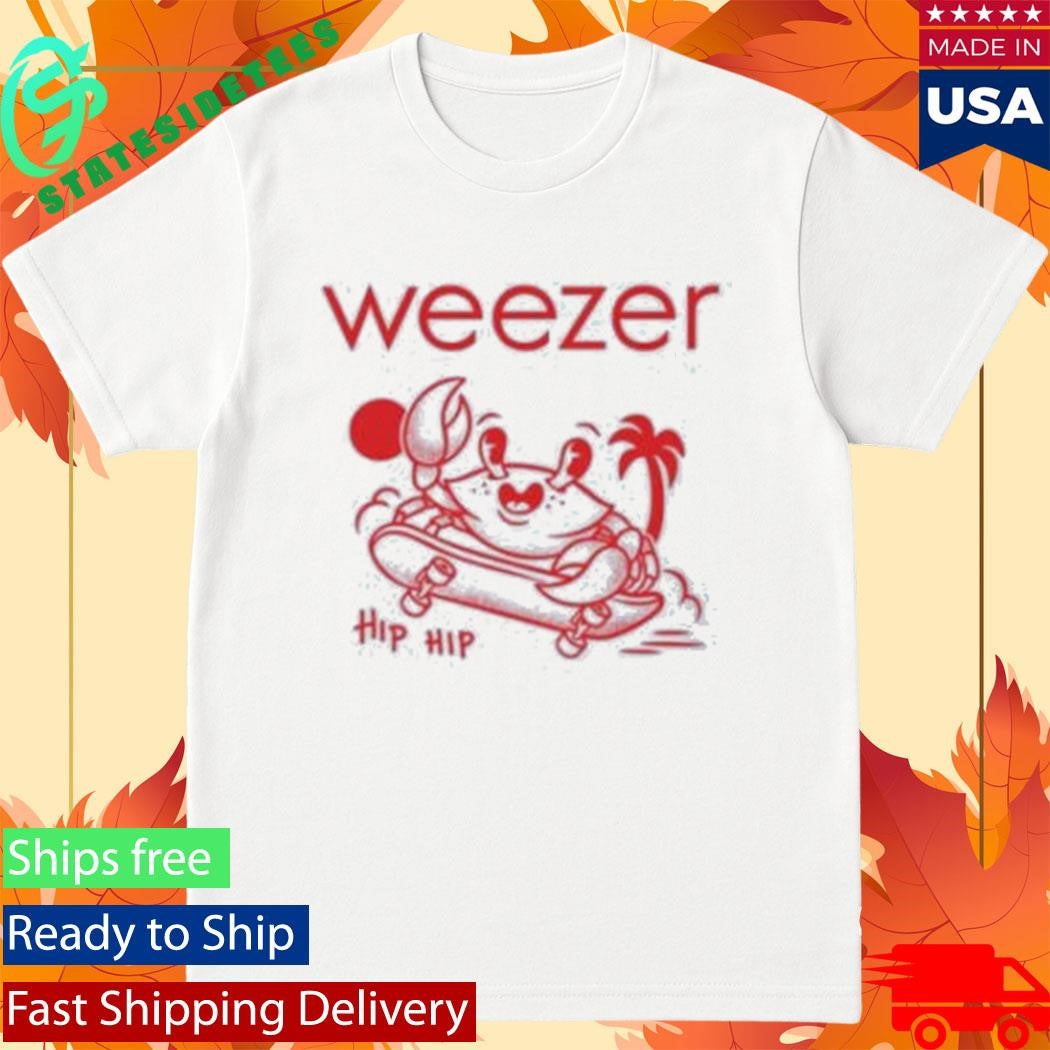 Weezer Web Crab Shirt