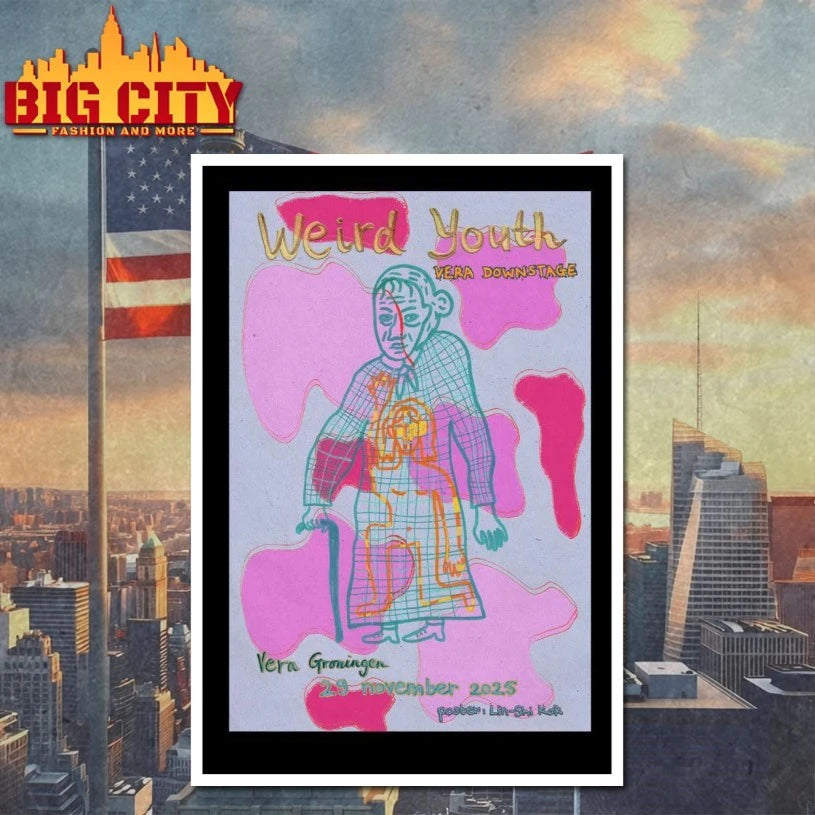 Weird Youth 11.29.2025 Groningen Netherlands Poster shirt