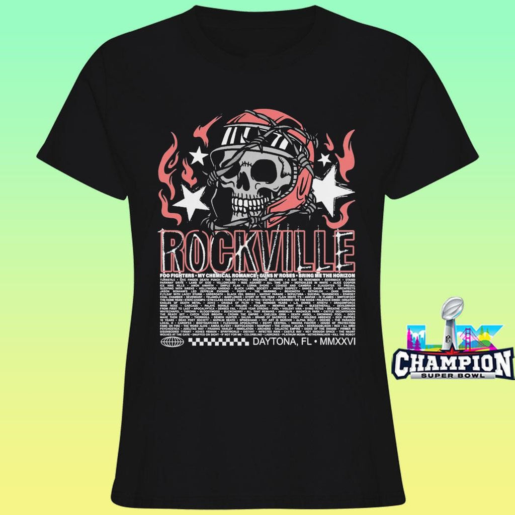 Welcome To Rockville Barbed Helmet Shirt